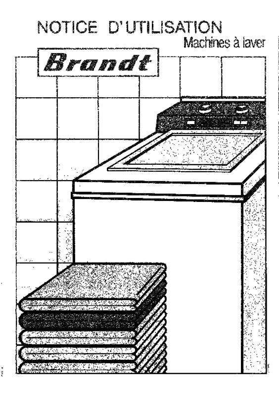 Guide utilisation  BRANDT DX951CF  de la marque BRANDT