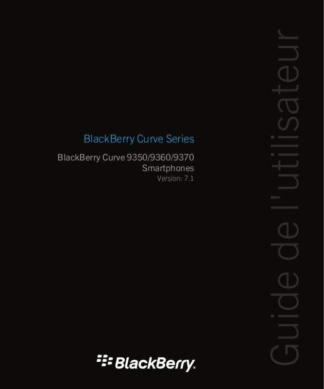 Guide utilisation BLACKBERRY CURVE 9360  de la marque BLACKBERRY