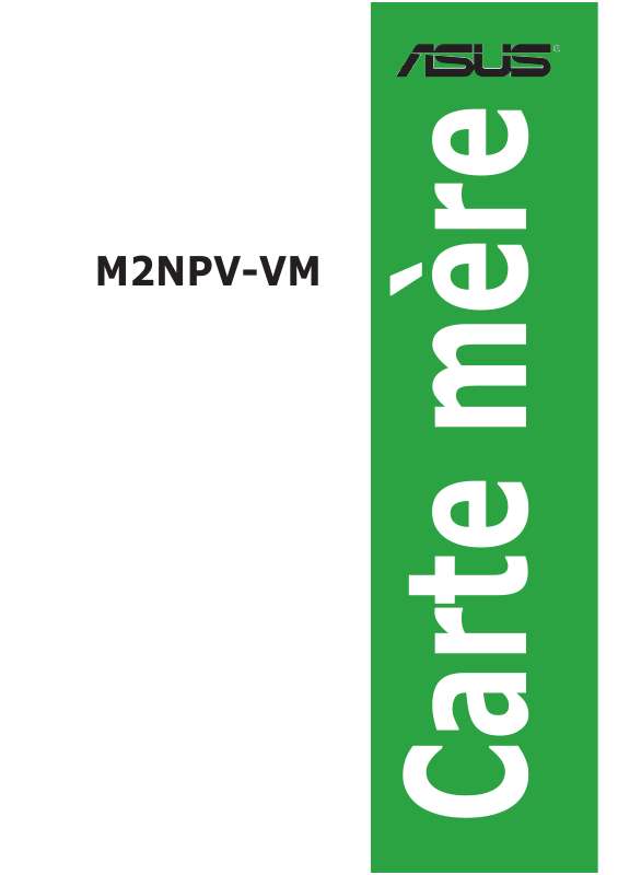 Guide utilisation  ASUS M2NPV-VM  de la marque ASUS