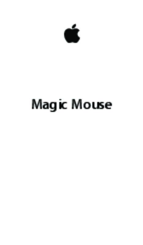 Guide utilisation APPLE MAGIC MOUSE  de la marque APPLE