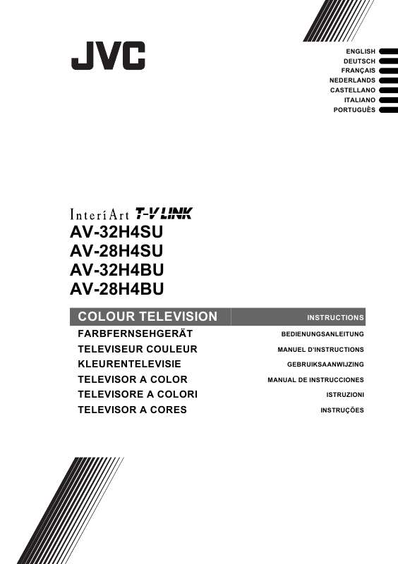 Guide utilisation  JVC AV-32H4SU  de la marque JVC