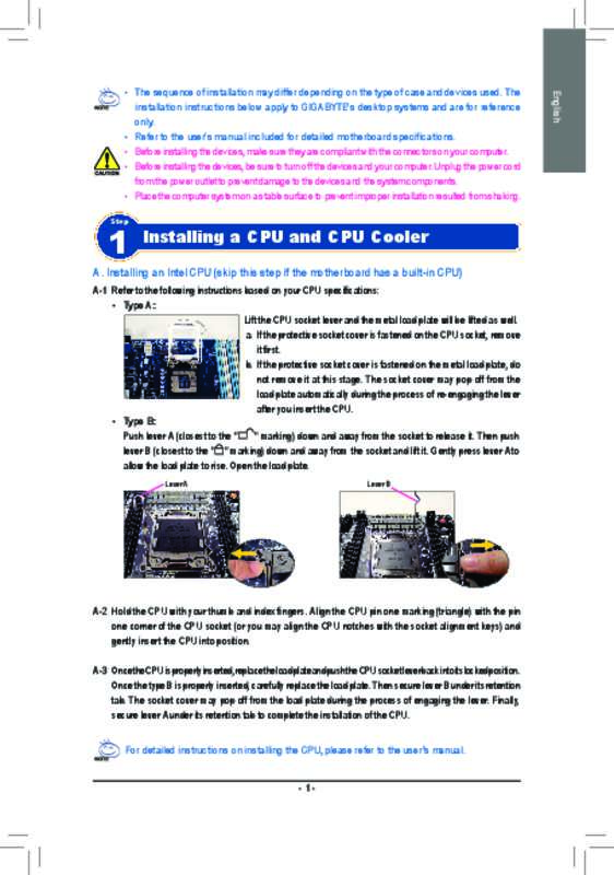 Guide utilisation GIGABYTE GA-6VMM-P  de la marque GIGABYTE