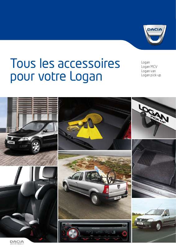 Guide utilisation DACIA LOGAN PHASE 2  de la marque DACIA