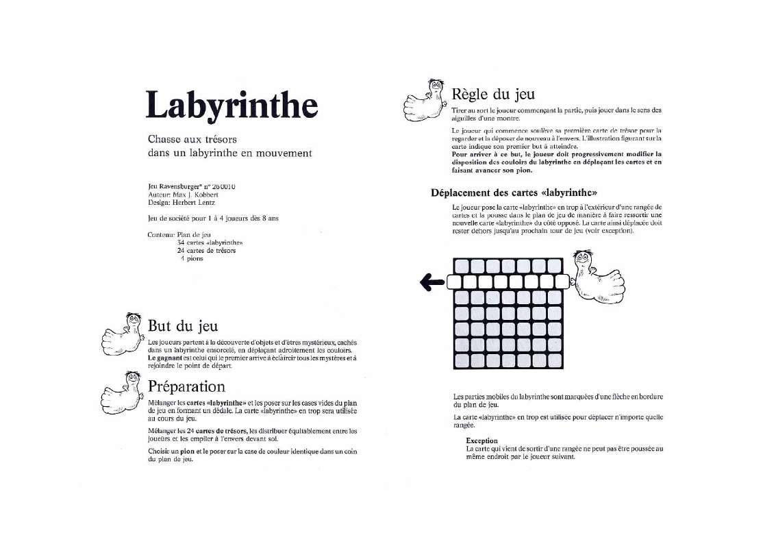 Règle du Labyrinthe - Règles du jeu Labyrinthe