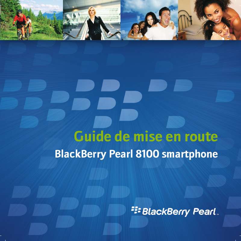 Guide utilisation BLACKBERRY PEARL 8100  de la marque BLACKBERRY