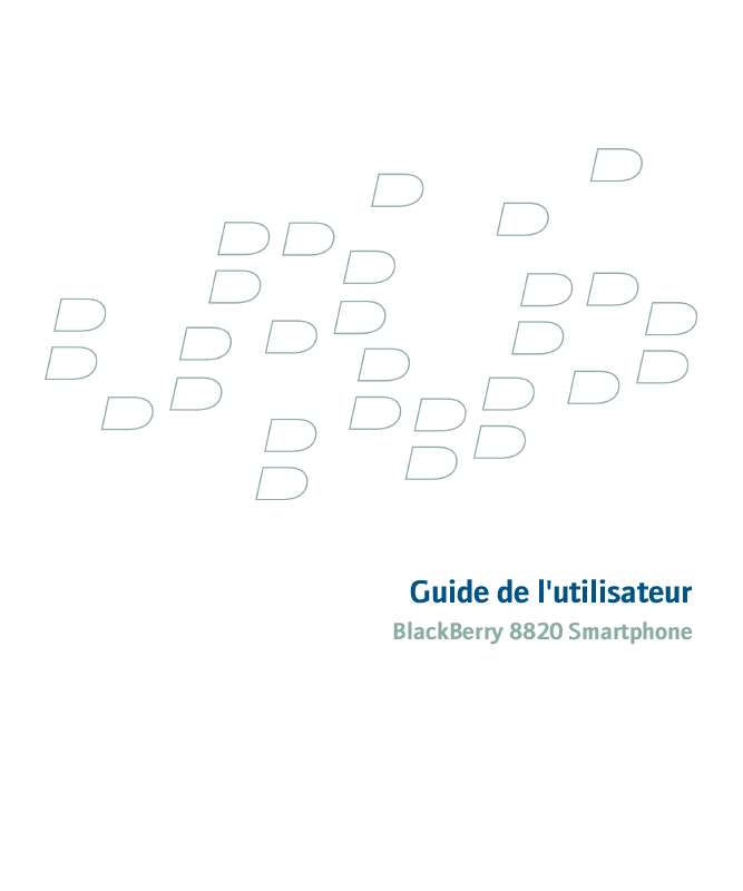 Guide utilisation BLACKBERRY 8820  de la marque BLACKBERRY
