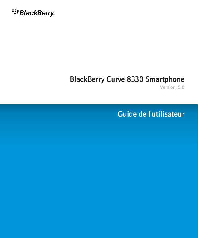 Guide utilisation BLACKBERRY CURVE 8330  de la marque BLACKBERRY