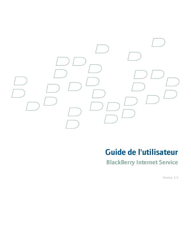 Guide utilisation BLACKBERRY INTERNET SERVICE  de la marque BLACKBERRY
