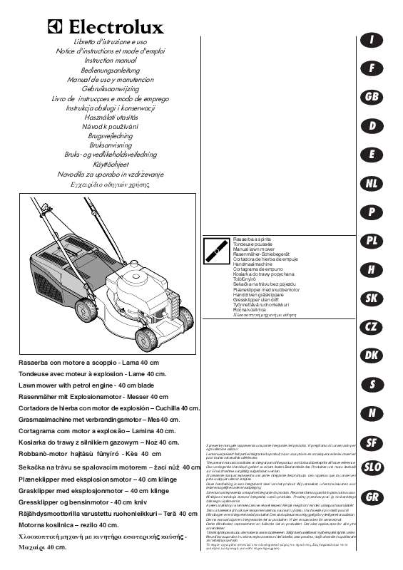 Guide utilisation  FLYMO PIONEER 460SD  de la marque FLYMO