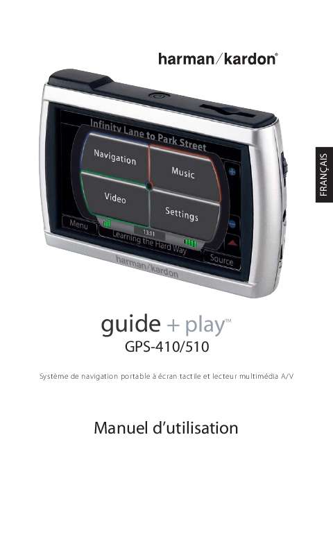 Guide utilisation HARMAN KARDON GPS-410 [GPS-410EU]  de la marque HARMAN KARDON