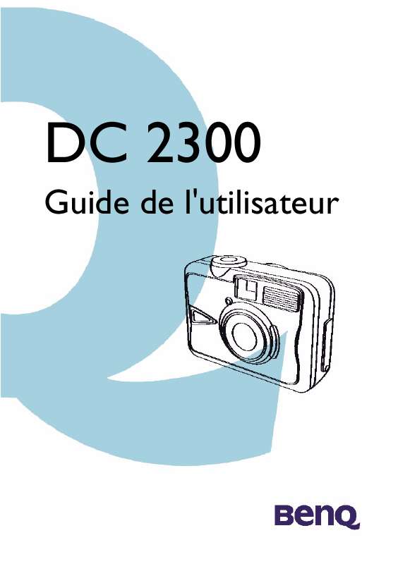 Guide utilisation  BENQ DC 2300  de la marque BENQ