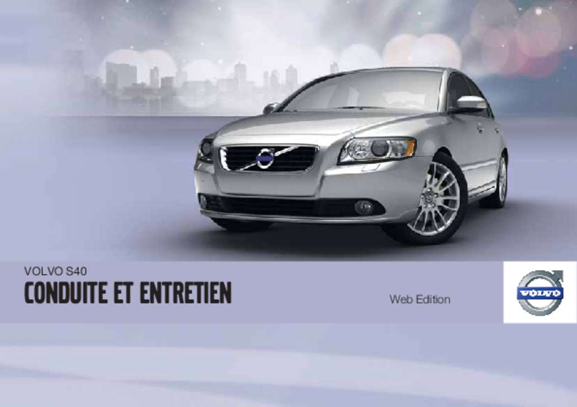 Guide utilisation VOLVO S40  de la marque VOLVO