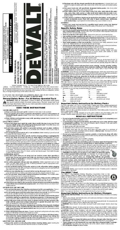 Guide utilisation DEWALT DCD939KX  de la marque DEWALT