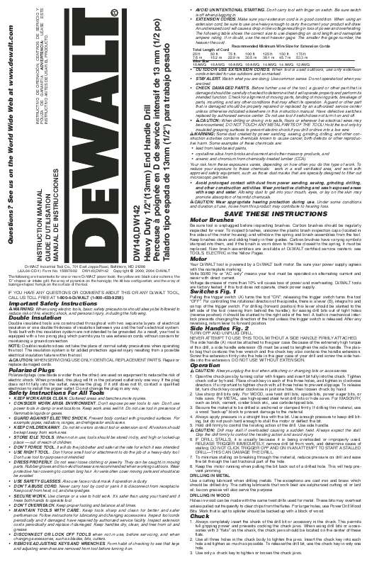 Guide utilisation DEWALT DW140  de la marque DEWALT