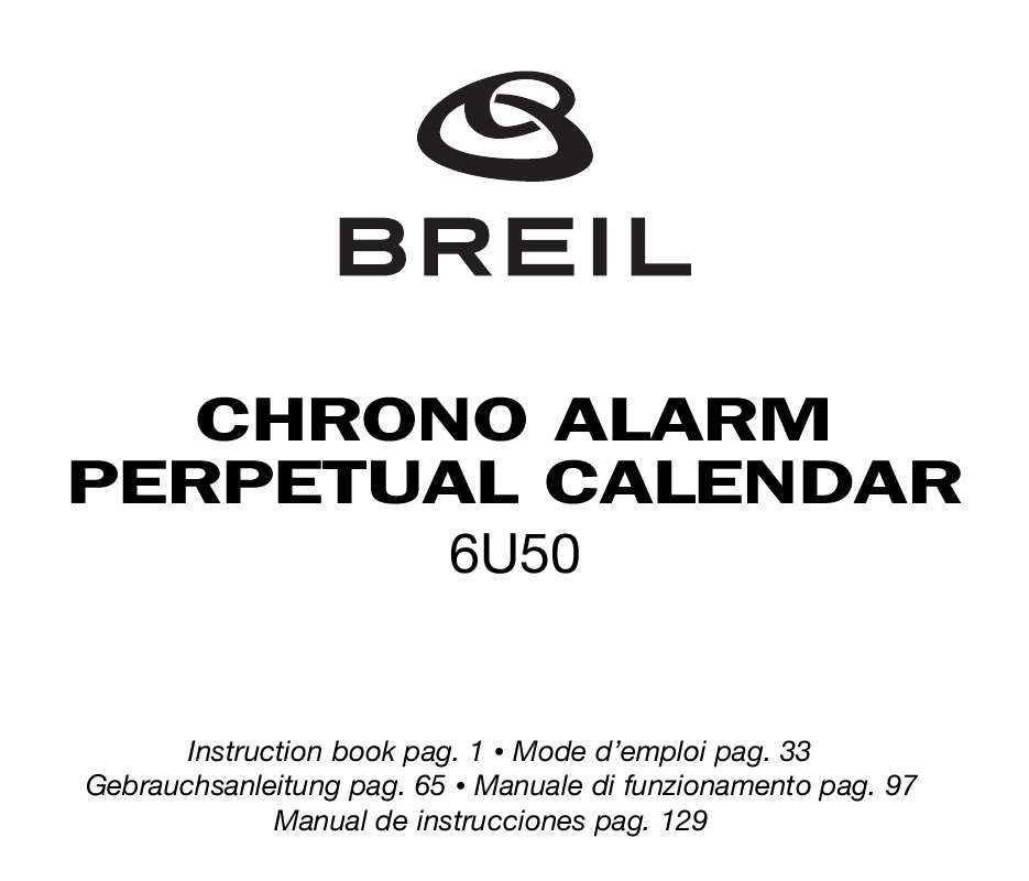 Guide utilisation  BREIL 6U50  de la marque BREIL