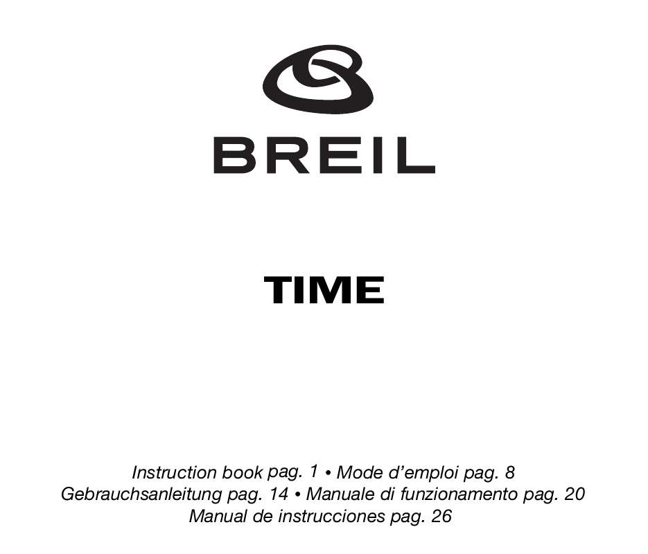 Guide utilisation  BREIL 1M50  de la marque BREIL