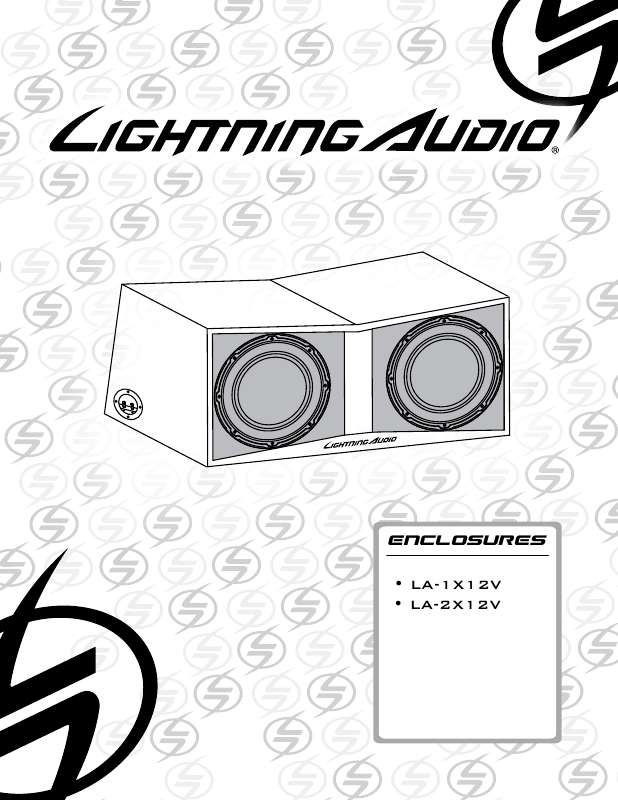 Guide utilisation  AUDIO DESIGN LA-2X12V  de la marque AUDIO DESIGN