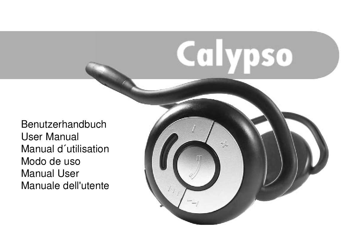 Guide utilisation  B-SPEECH CALYPSO  de la marque B-SPEECH