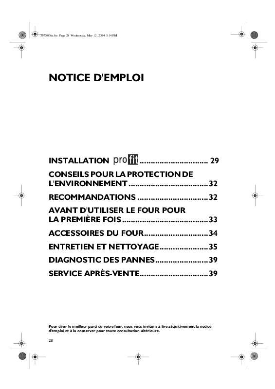 Guide utilisation WHIRLPOOL AKP 007/WH  - MODE D'EMPLOI de la marque WHIRLPOOL