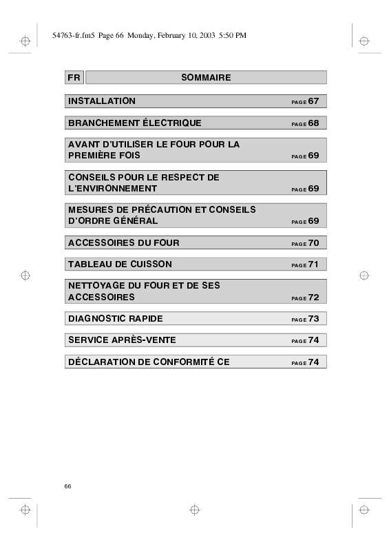 Guide utilisation WHIRLPOOL AKP 633 WH  - MODE D'EMPLOI de la marque WHIRLPOOL