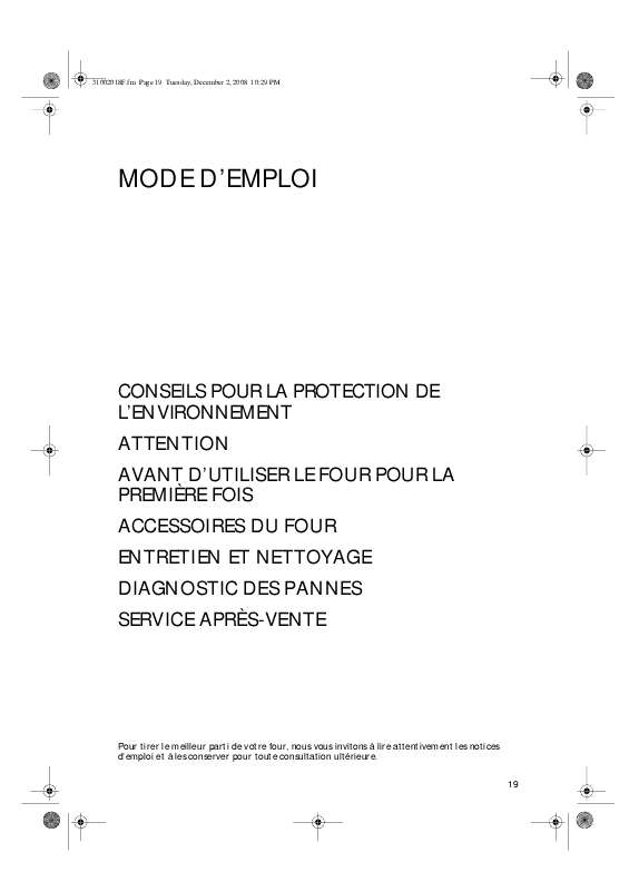 Guide utilisation WHIRLPOOL LPR 814/01  - MODE D'EMPLOI de la marque WHIRLPOOL