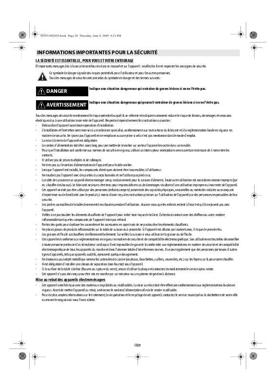 Guide utilisation WHIRLPOOL ACM 742/LX  - MODE D'EMPLOI de la marque WHIRLPOOL