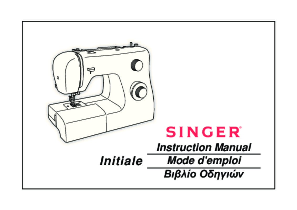 Guide utilisation SINGER INITIALE  de la marque SINGER