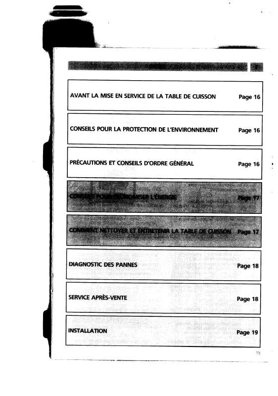 Guide utilisation WHIRLPOOL AKM 473/IX  - MODE D'EMPLOI de la marque WHIRLPOOL