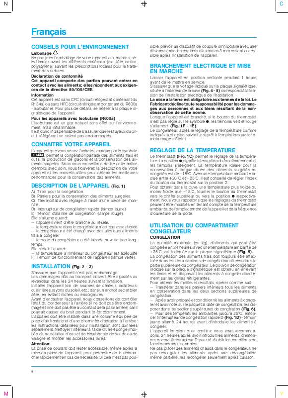 Guide utilisation WHIRLPOOL AFB 814/3/S  - MODE D'EMPLOI de la marque WHIRLPOOL