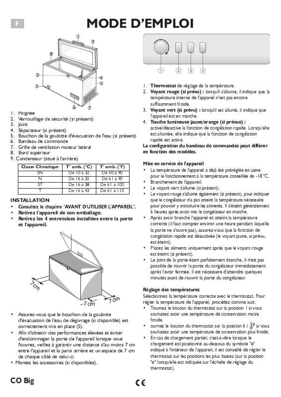 Guide utilisation WHIRLPOOL AFG 6352 AP/1  - MODE D'EMPLOI de la marque WHIRLPOOL