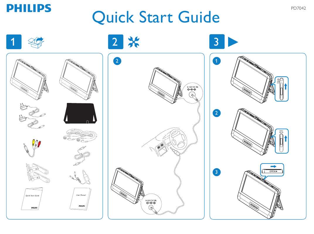 Guide utilisation PHILIPS PD7022/12  de la marque PHILIPS