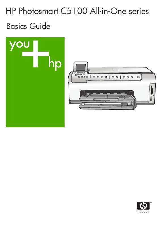 Guide utilisation HP PHOTOSMART C5100 ALL-IN-ONE PRINTER  de la marque HP
