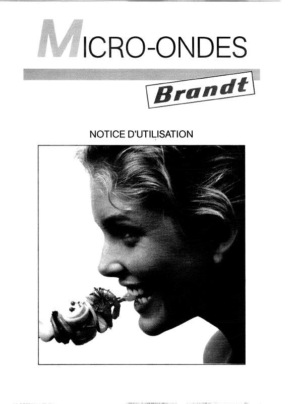 Guide utilisation BRANDT M32B de la marque BRANDT