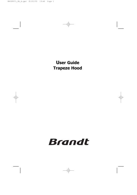 Guide utilisation BRANDT FP224MN1 de la marque BRANDT