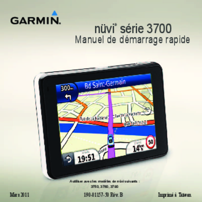 Guide utilisation GARMIN 3790 LMT  de la marque GARMIN