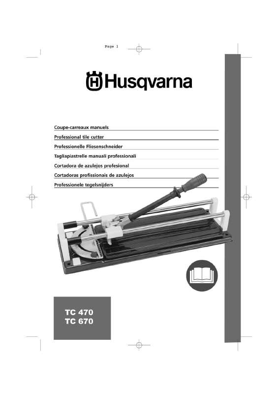 Guide utilisation HUSQVARNA TC 470  de la marque HUSQVARNA